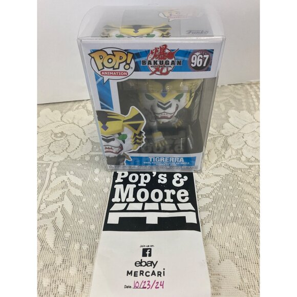 Funko Pop! Bakugan: Tigrerra 967 Vinyl Figure New With Box Defects - Picture 11 of 11